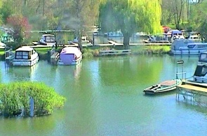 Club nautique du chantier naval Jones. Webcams de St Ives en ligne