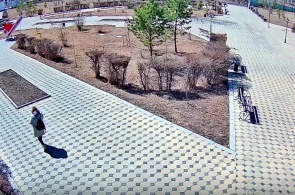 Parc Pokrovski. Angle 6. Webcams de Krasnokamensk