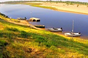 Base de pêche Golden Delta. Webcams d'Akhtoubinsk en ligne
