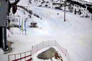 Station de ski Gladenkaya. Angle 3. Webcams en ligne de Saïanogorsk