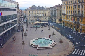 Place Jadranska. Webcams en ligne pour Rijeka