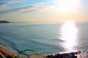 Plage. Webcams en direct Giardini-Naxos en ligne