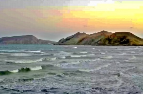 Baie de biakornaya, île Ivan Baba. Webcams Ordzhonikidze