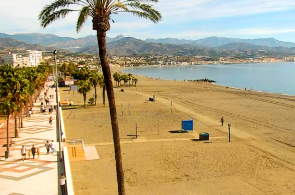 Digue. Webcams en direct Torre del Mar en ligne