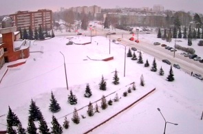 Carrefour Mizrukov - Irtyashskaya. Webcams d'Ozersk