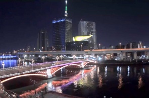 Pont Azuma. Webcams Tokyo