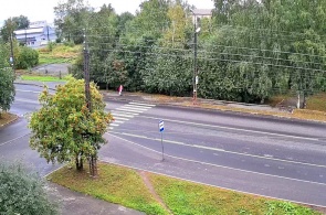 Passage pour piétons sur la rue Sudostroitelnaya. Webcams Petrozavodsk