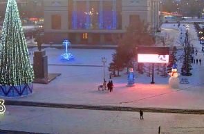 Place Komsomolskaïa. Webcams Orsk