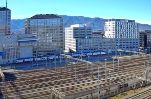 Gare. Webcams de Zurich