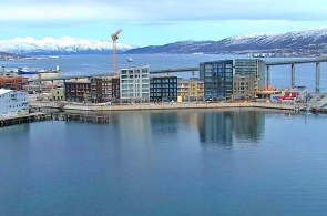 Ville portuaire de Tromsø. Webcams Troms